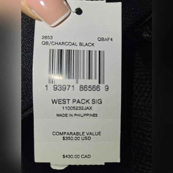 NWT Coach West Pack Signature Canvas Crossbody Bag - Picture 14 of 14